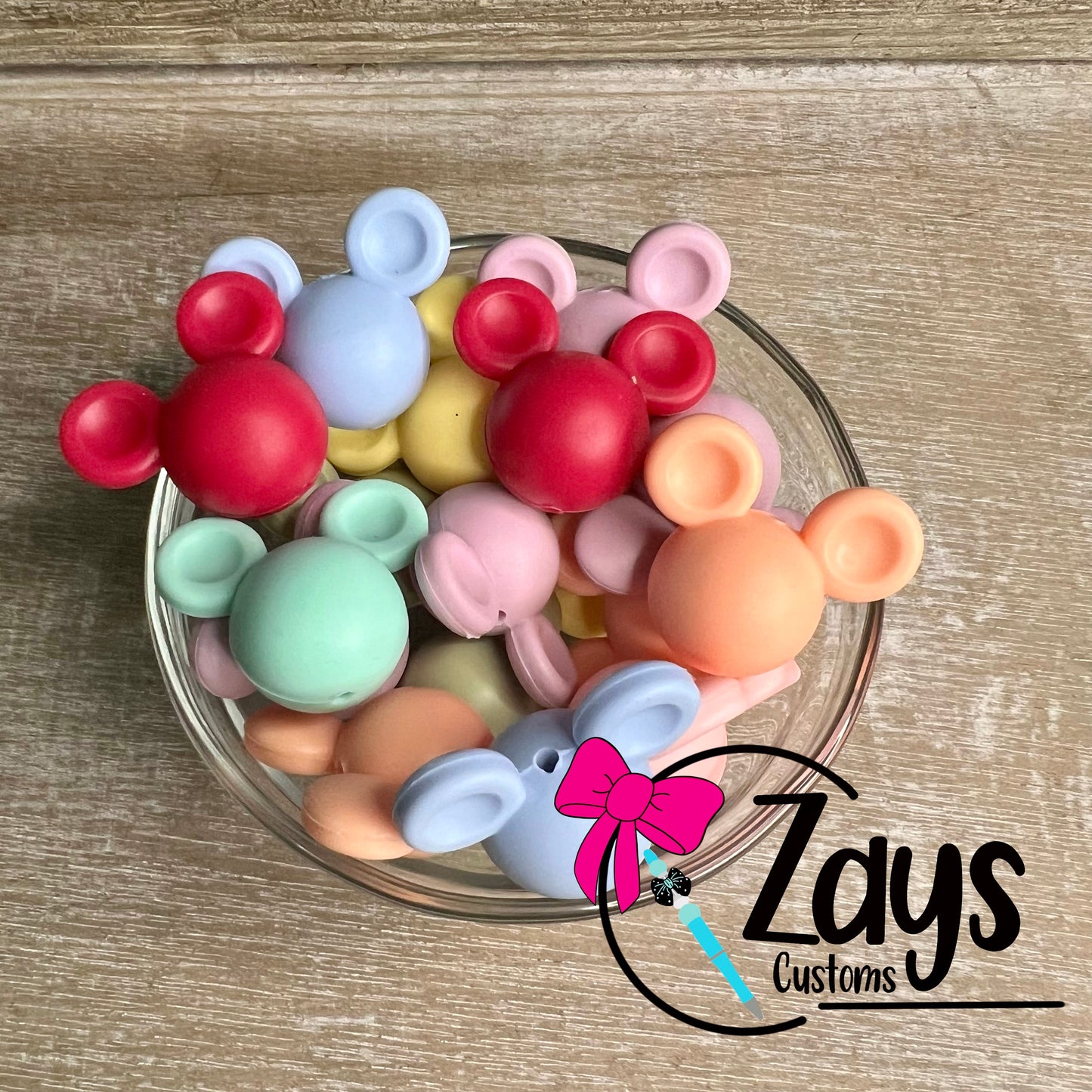 19mm Silicone Mouse Head