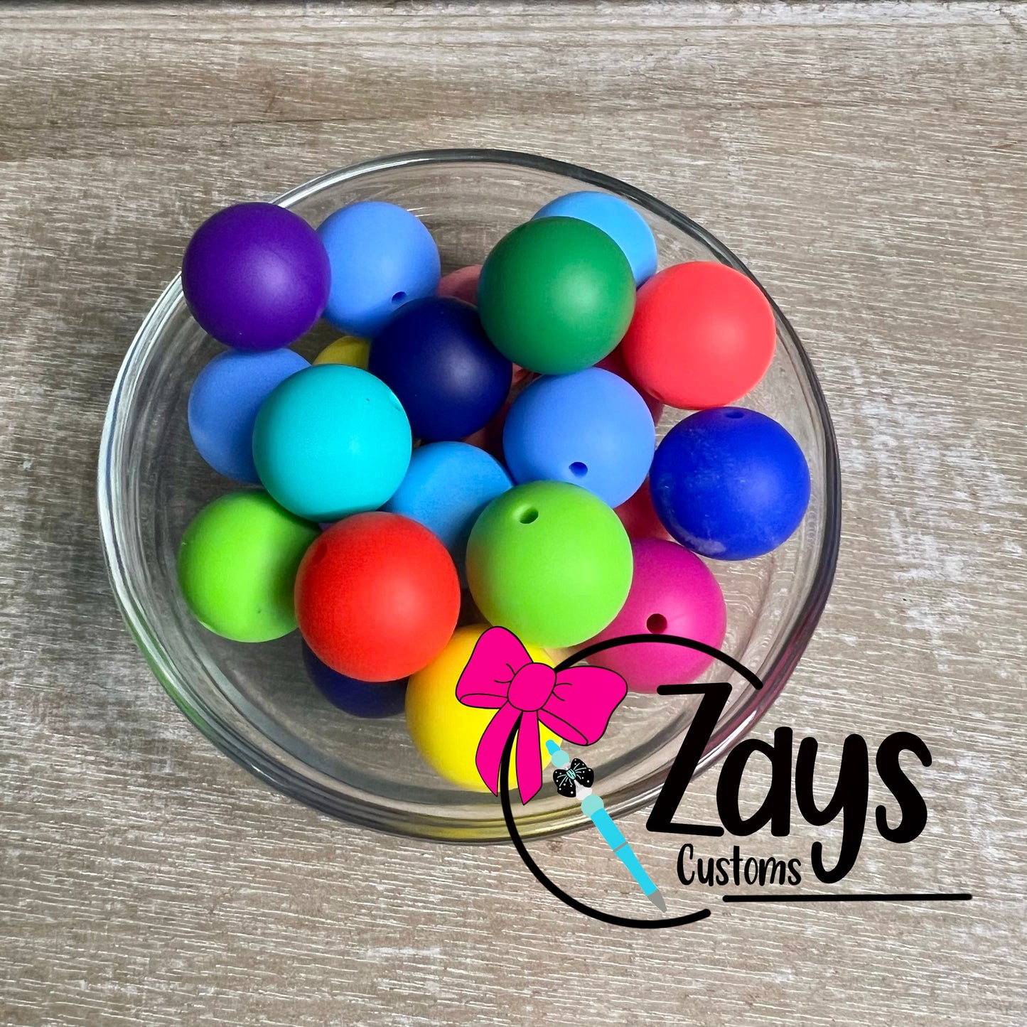 19mm Silicone Beads