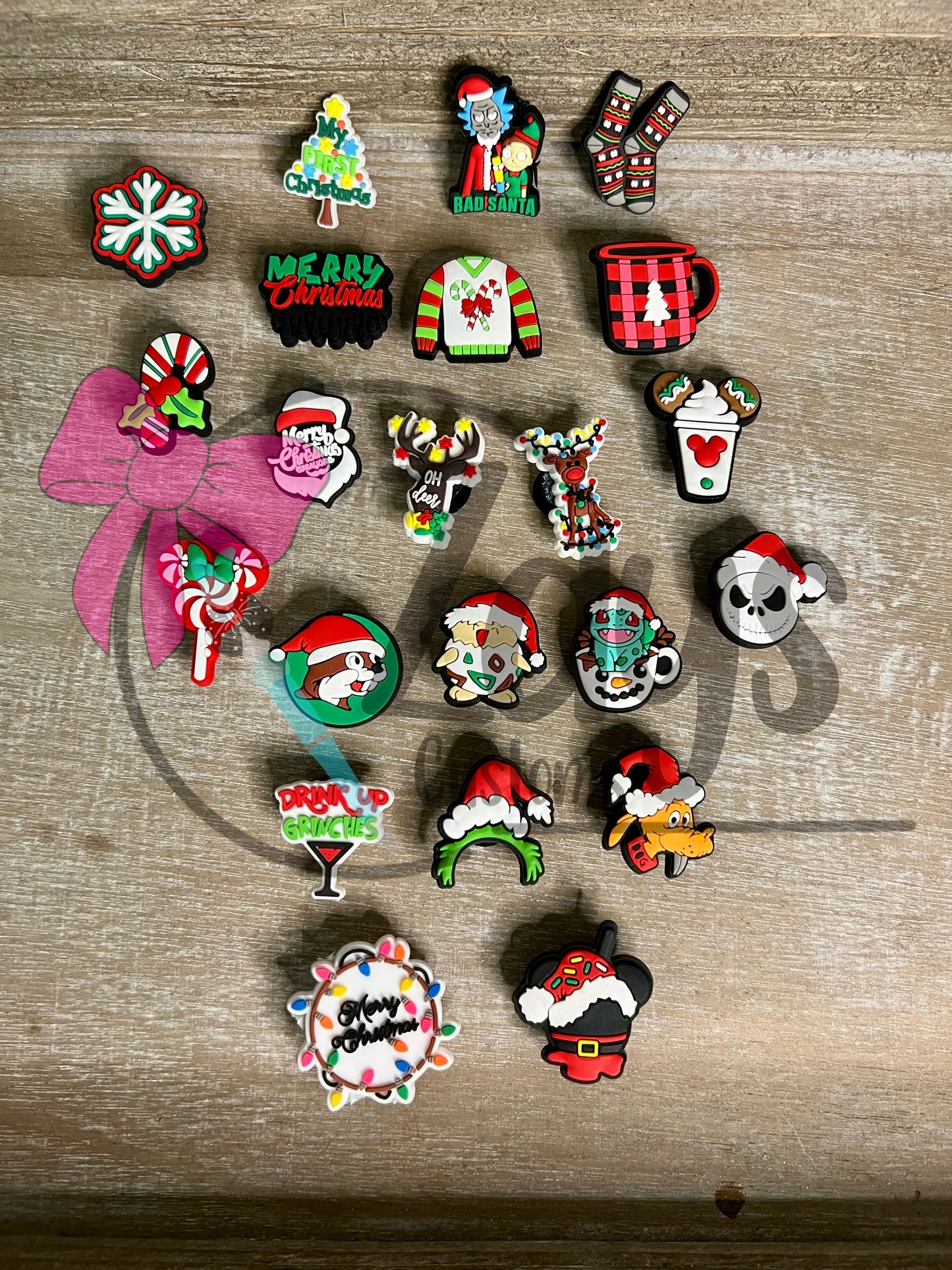 Christmas Shoe Charms