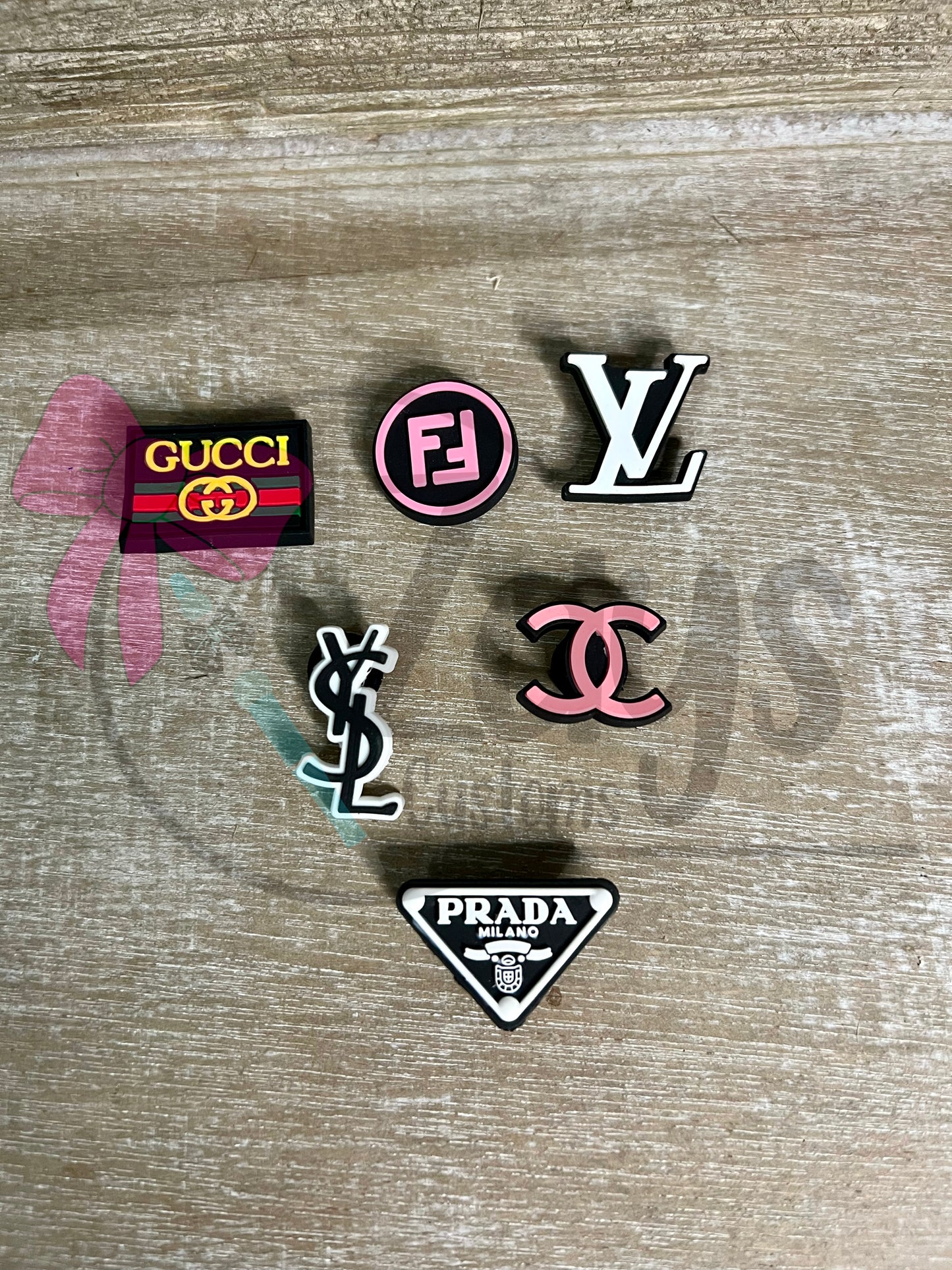 Logo Shoe Charms