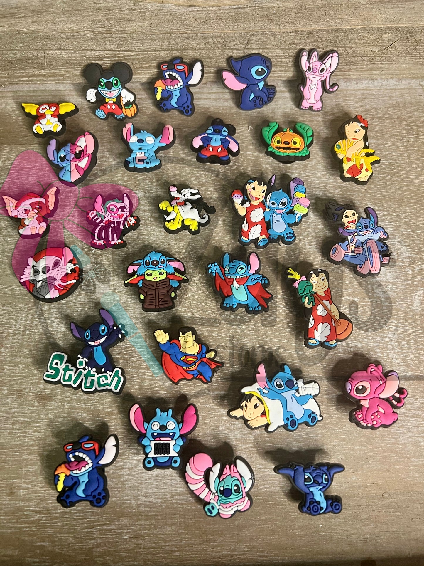 Space Alien Shoe Charms