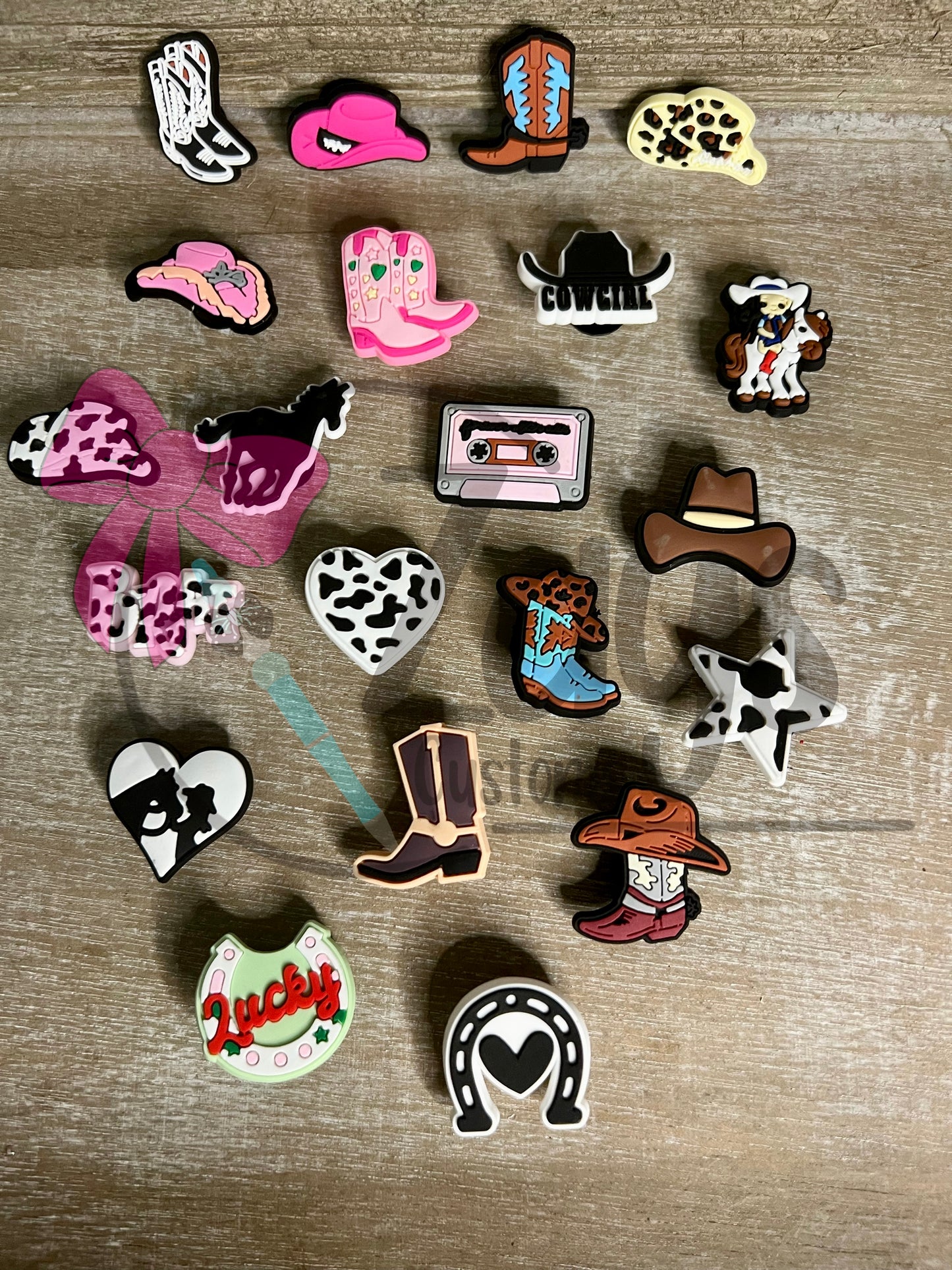 Western Shoe Charms