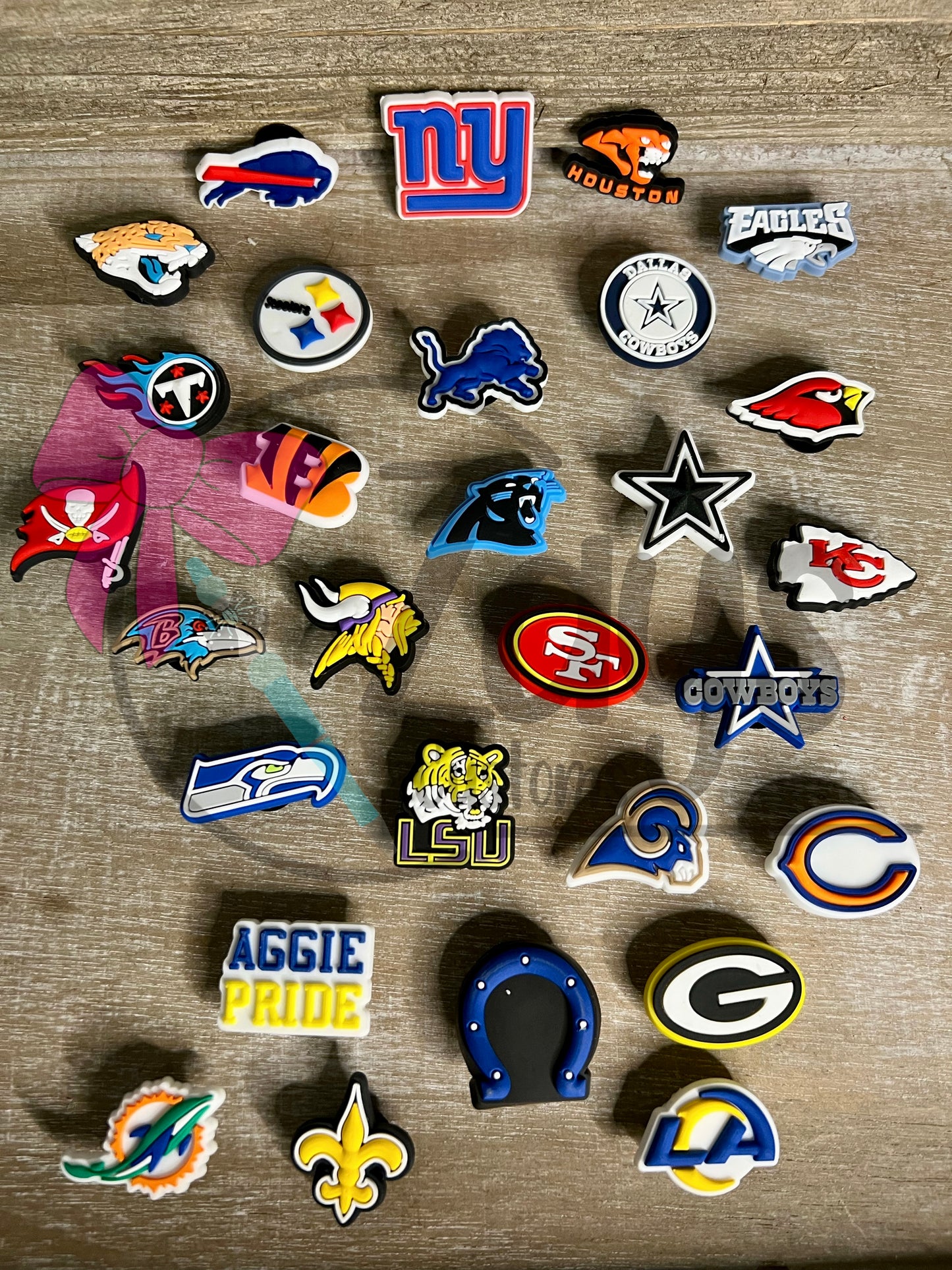 Football Shoe Charms