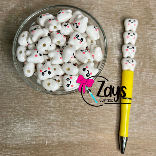 Adorable Tooth Beads