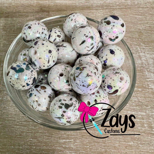 20mm UV Splatter Beads