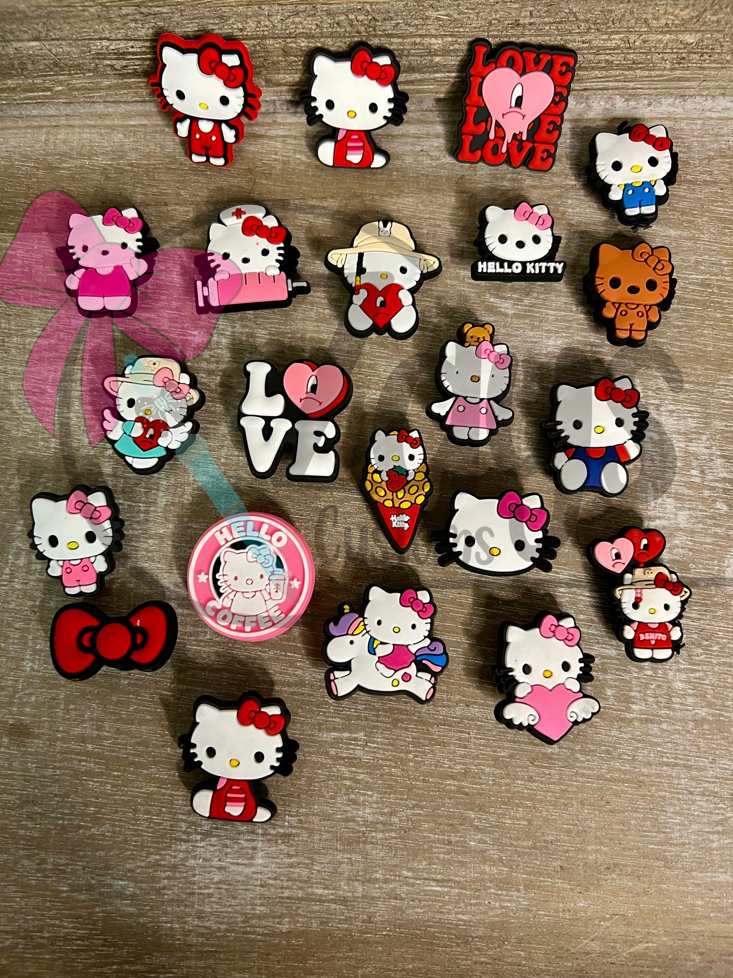 Kitty Shoe Charms