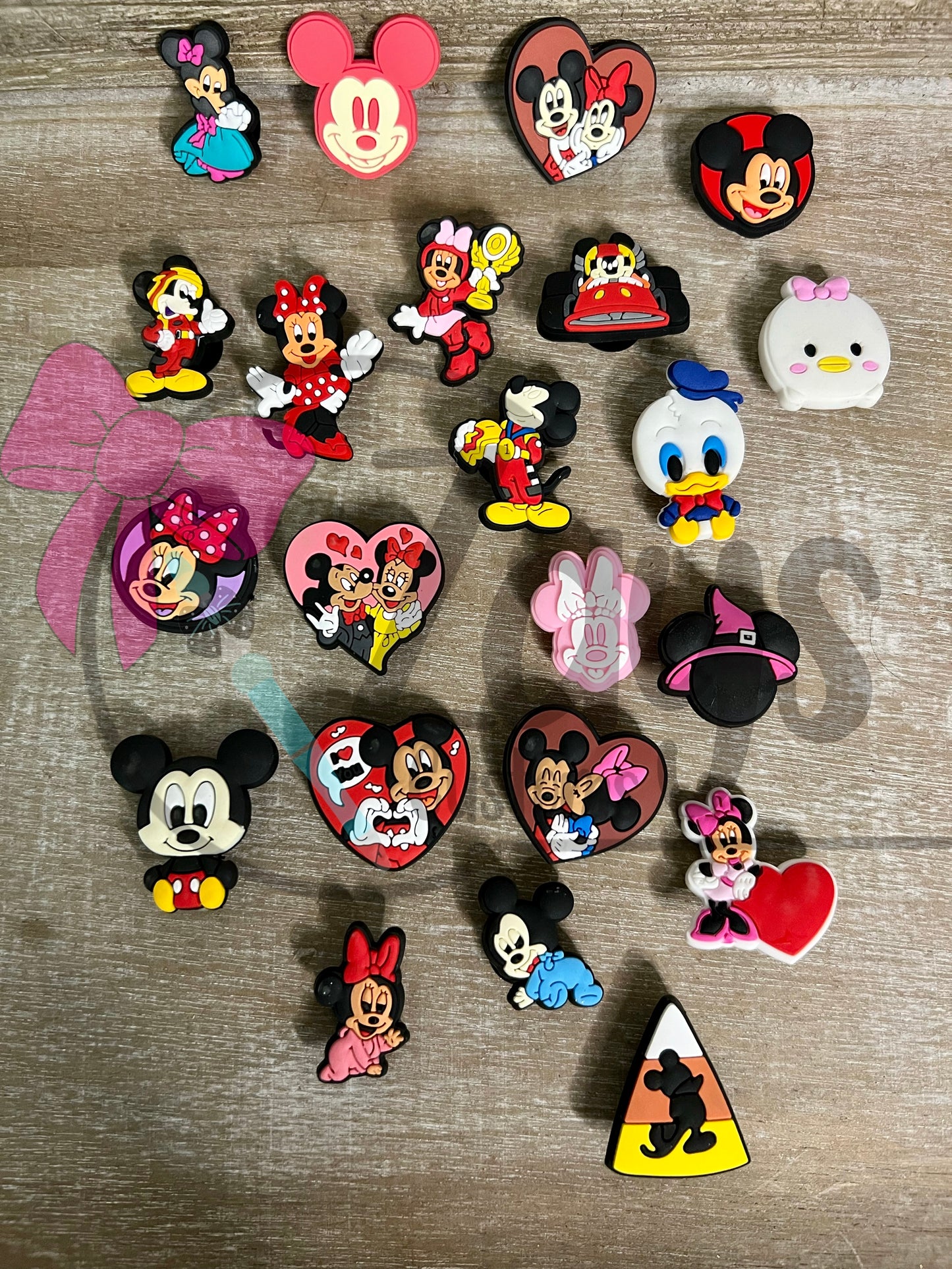 Mouse and Friends Shoe Charms