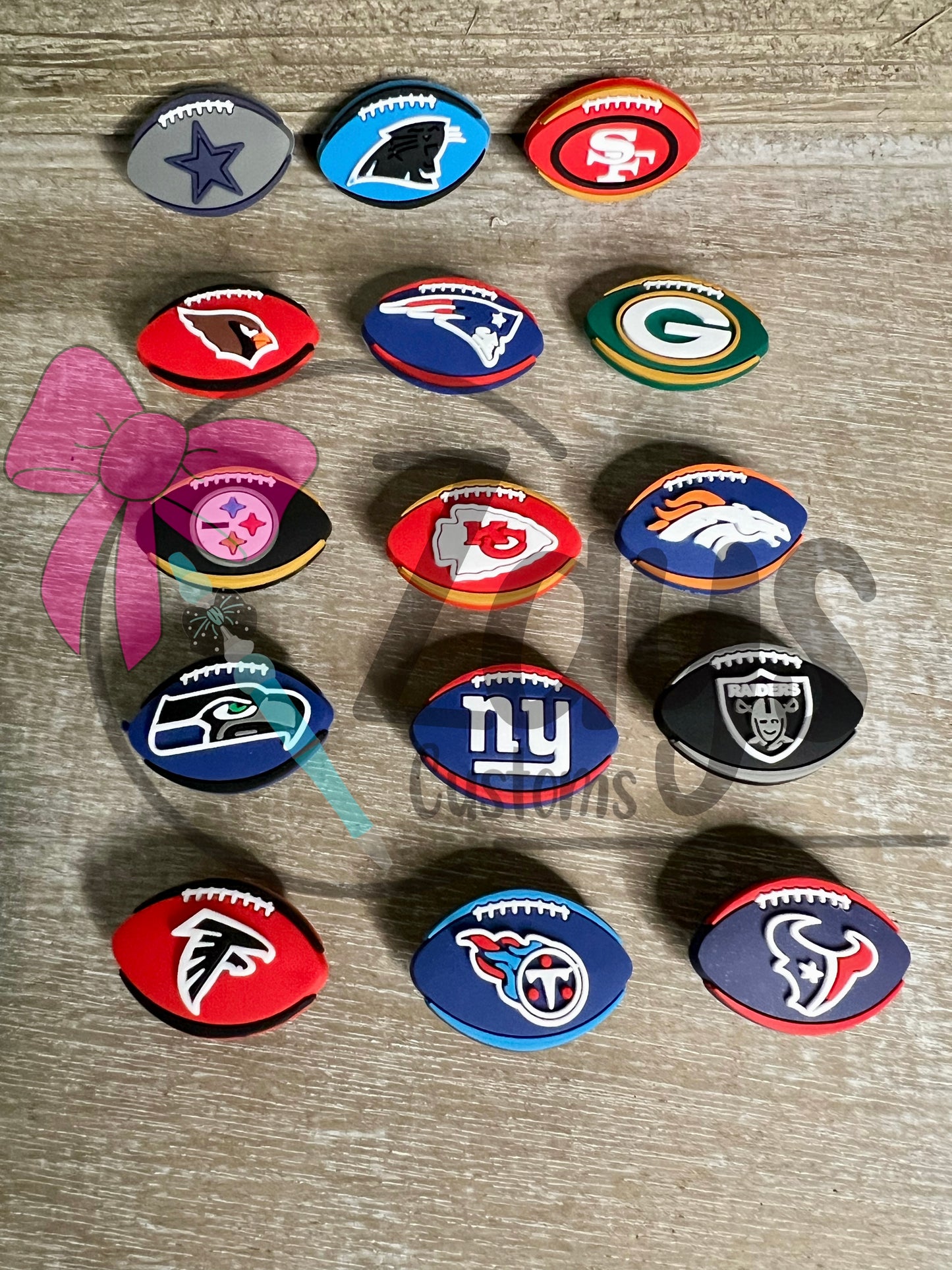 Football Shoe Charms